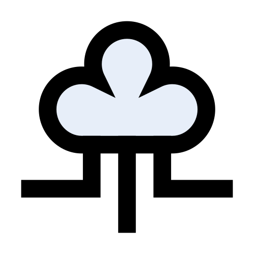 cloud-verbindung Vector Stall Lineal Color icon