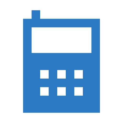calculatrice Generic Blue Icône
