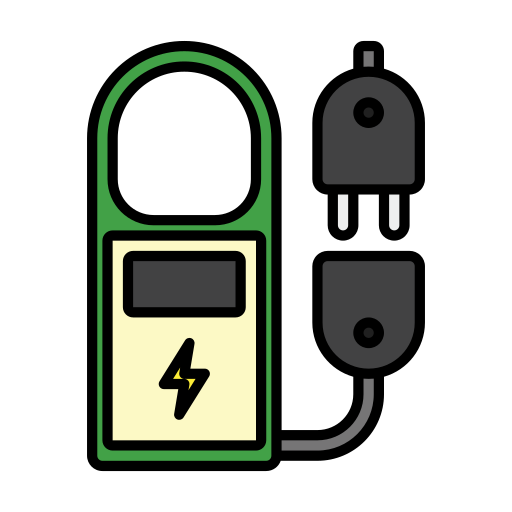 estación de carga Generic Outline Color icono