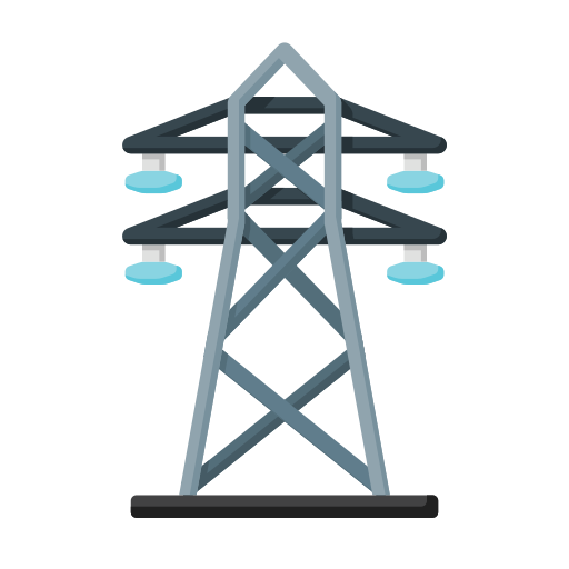Electric tower Generic Flat icon