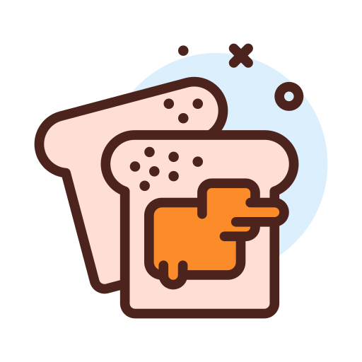 Bread Darius Dan Lineal Color icon