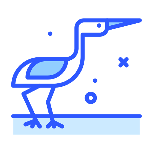 Пеликан Darius Dan Blue иконка