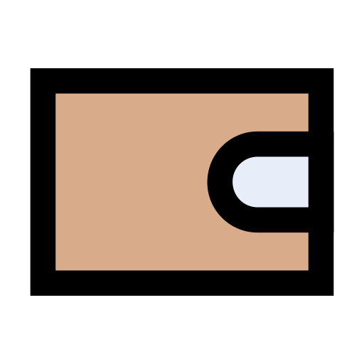 cartera Vector Stall Lineal Color icono