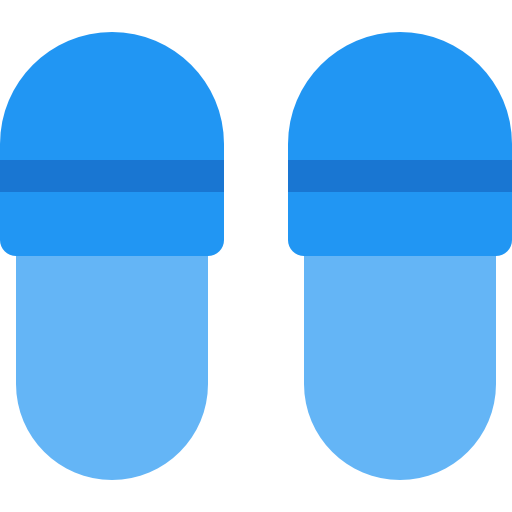 pantofole Pixel Perfect Flat icona