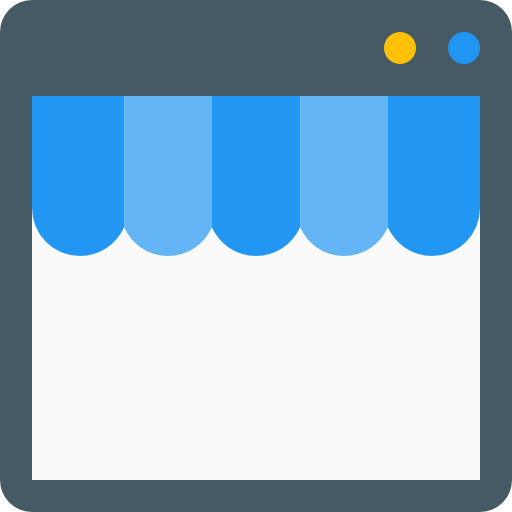 negozio online Pixel Perfect Flat icona