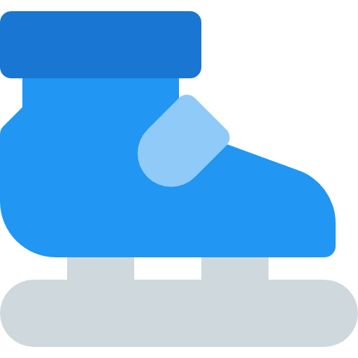 schaatsen Pixel Perfect Flat icoon