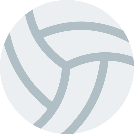 Volleyball Pixel Perfect Flat icon