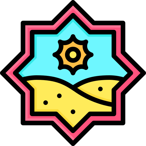 Desert Generic Outline Color icon