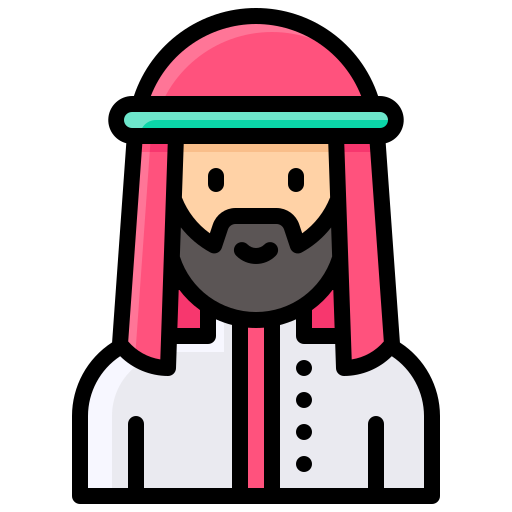 arabski Generic Outline Color ikona