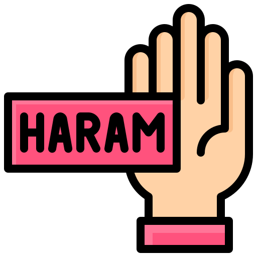 haram Generic Outline Color icon