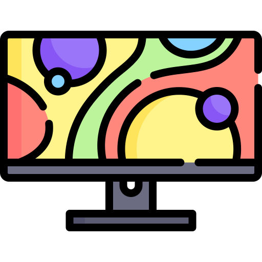 monitor Special Lineal color icon