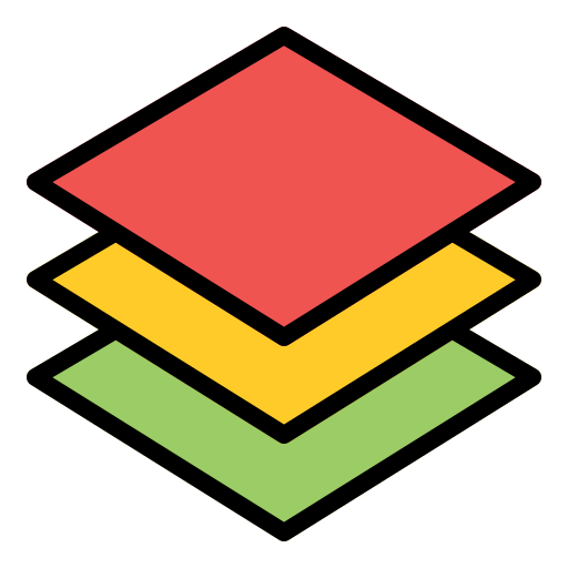 層 Generic Outline Color icon