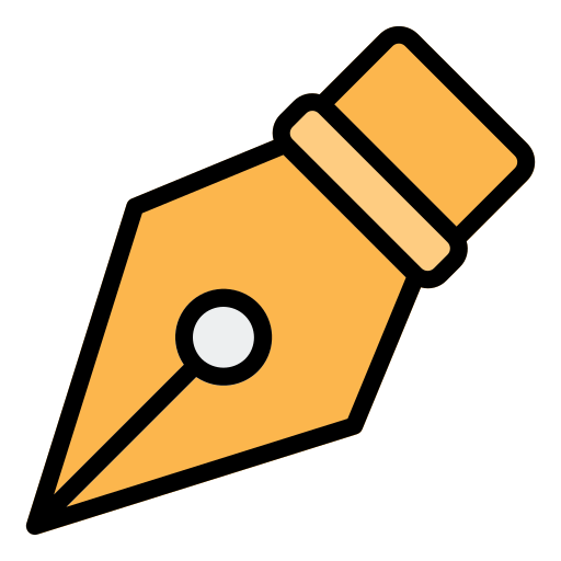 lapicera Generic Outline Color icono