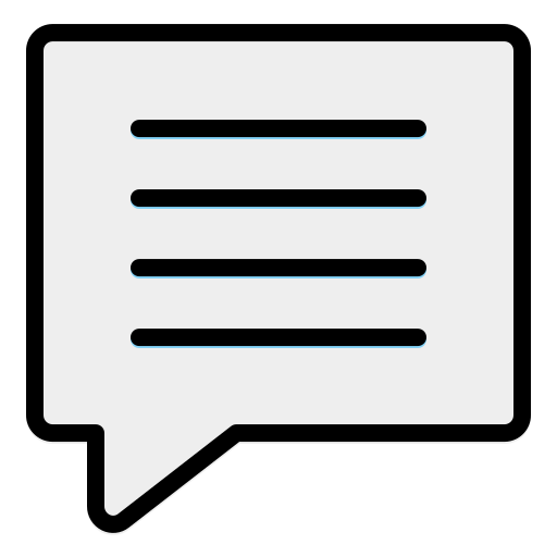 textfeld Generic Outline Color icon