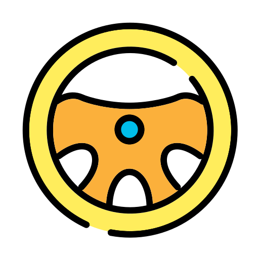 Steering Generic Outline Color icon