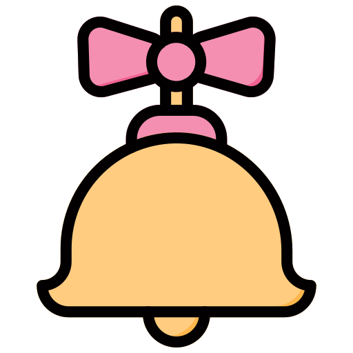 campanas de boda Generic Outline Color icono