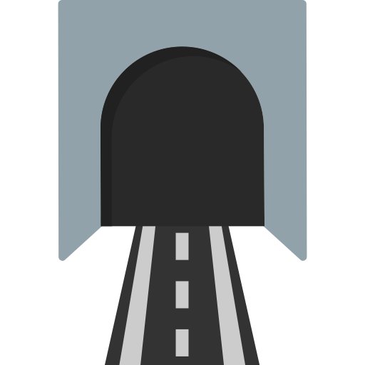 tunnel Generic Flat Gradient icona