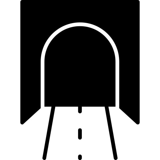 túnel Generic Glyph icono