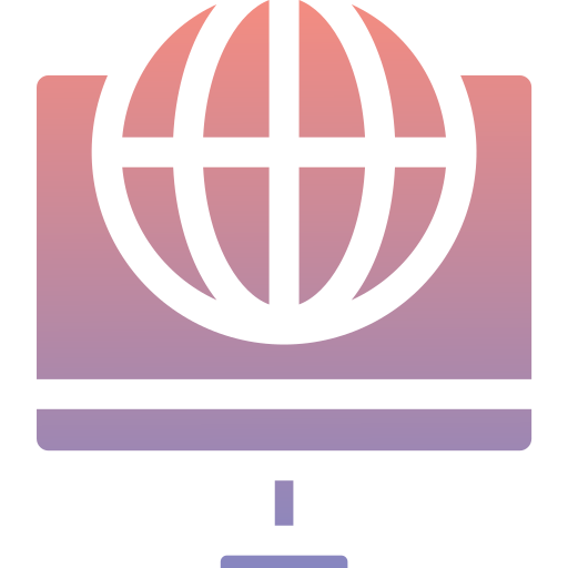 internet Generic Flat Gradient icona
