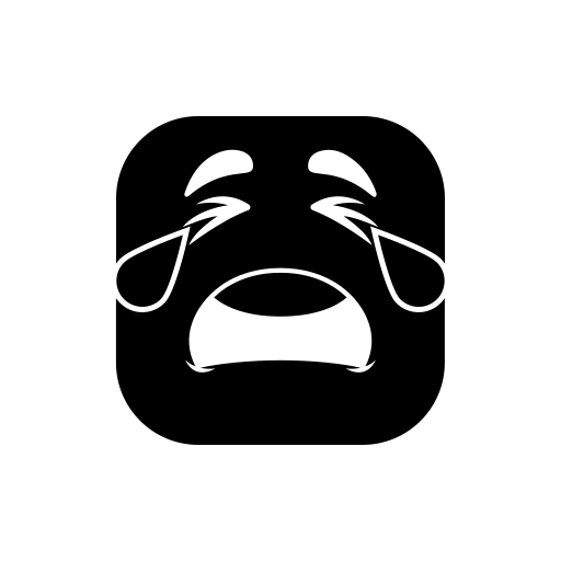 smutny płacz Generic Glyph ikona