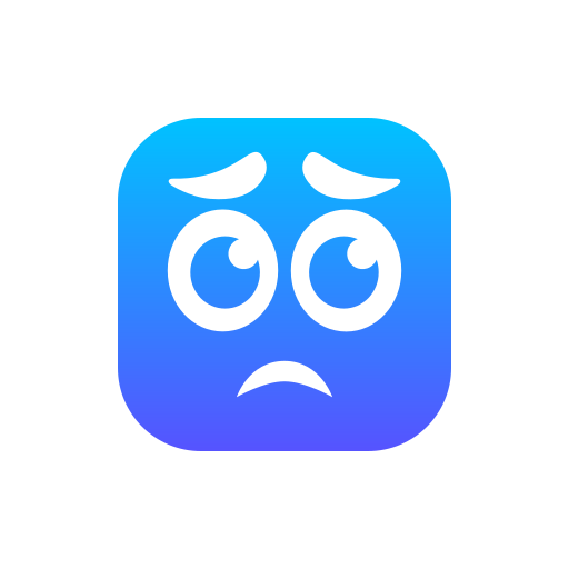 Sad face Generic Flat Gradient icon