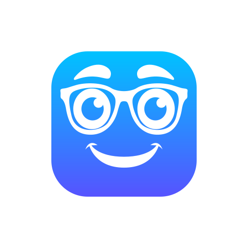 occhiali da nerd Generic Flat Gradient icona