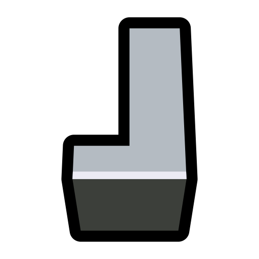 buchstabe j Generic Outline Color icon