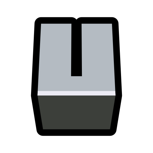 litera u Generic Outline Color ikona