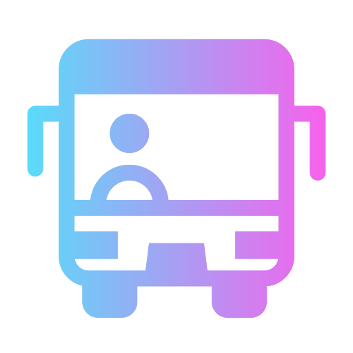 버스 학교 Generic Flat Gradient icon