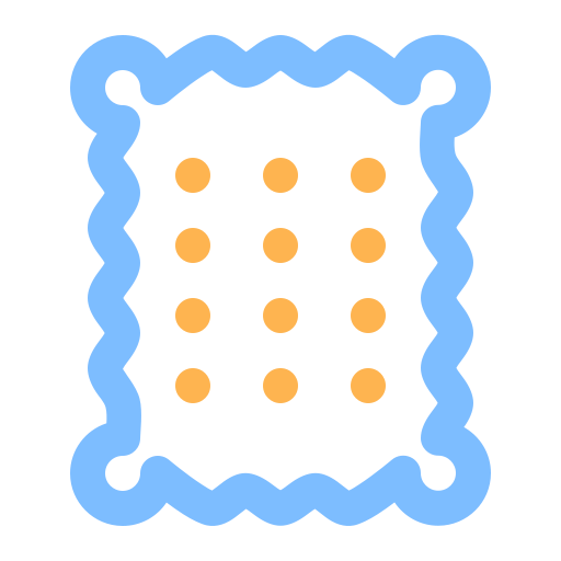 Biscuit Generic Outline Color icon