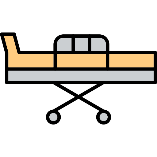 Stretcher Generic Outline Color icon