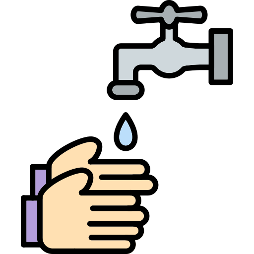 lavaggio delle mani Generic Outline Color icona