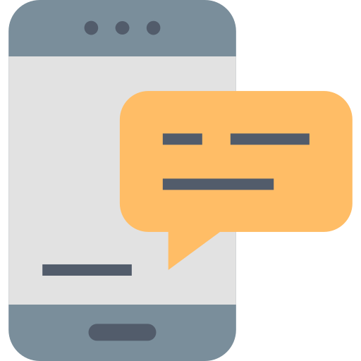 sms Generic Outline Color icono