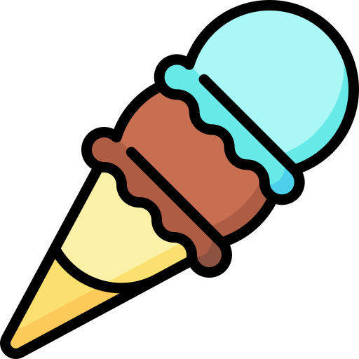 アイスクリームコーン Special Lineal color icon