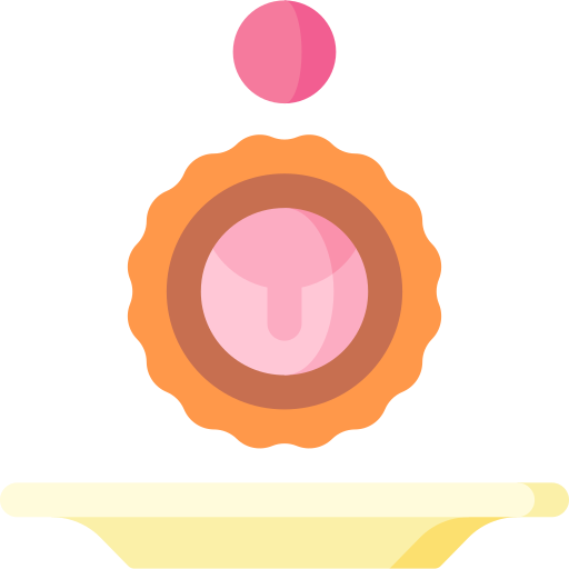Fried ice cream Special Flat icon