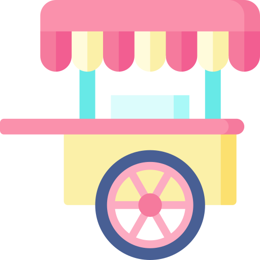 Food cart Special Flat icon