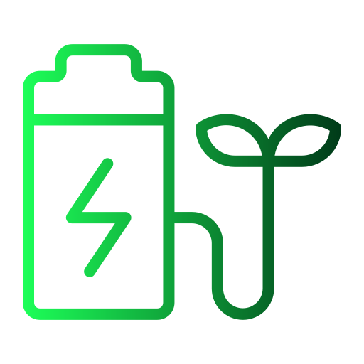 groene energie Generic Gradient icoon