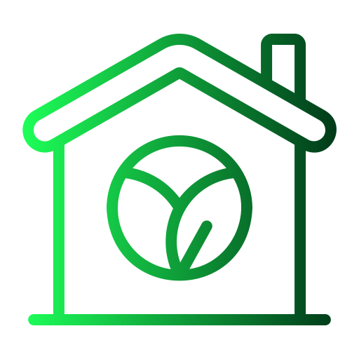 eco-huis Generic Gradient icoon
