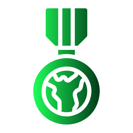 medal Generic Flat Gradient ikona