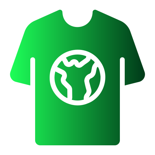 T shirt Generic Flat Gradient icon