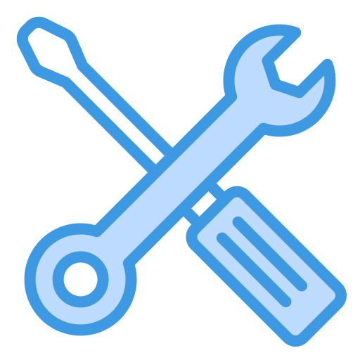 Repair tools Generic Blue icon