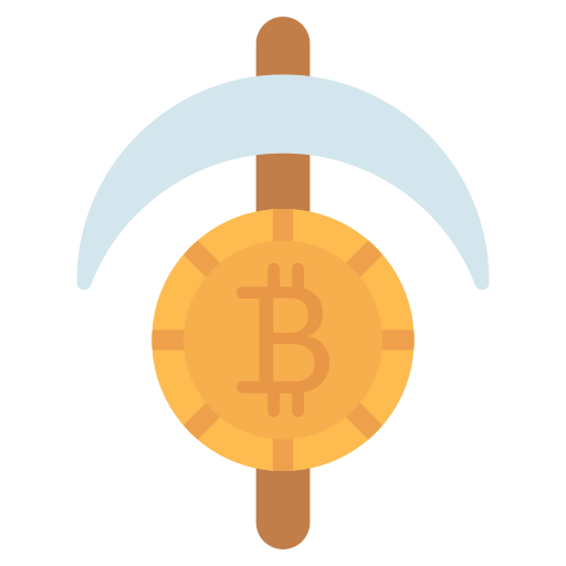 mina de bitcoins Generic Flat icono