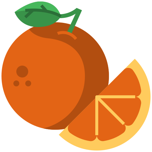 Апельсин Generic Flat иконка