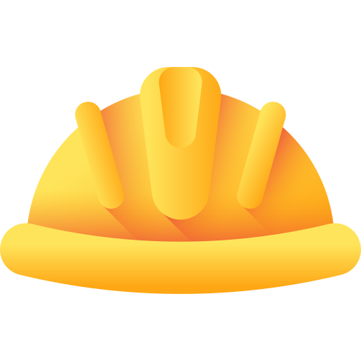 Helmet 3D Color icon