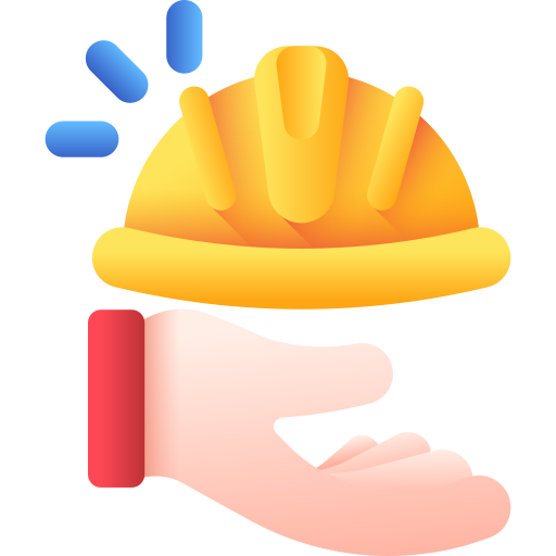 Helmet 3D Color icon