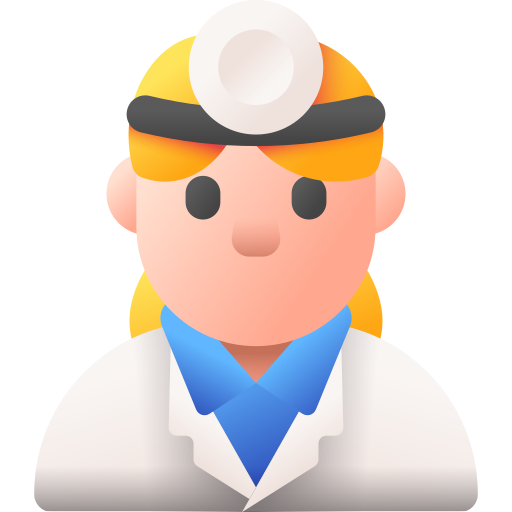 医者 3D Color icon
