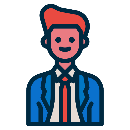 Businessman Generic Outline Color icon