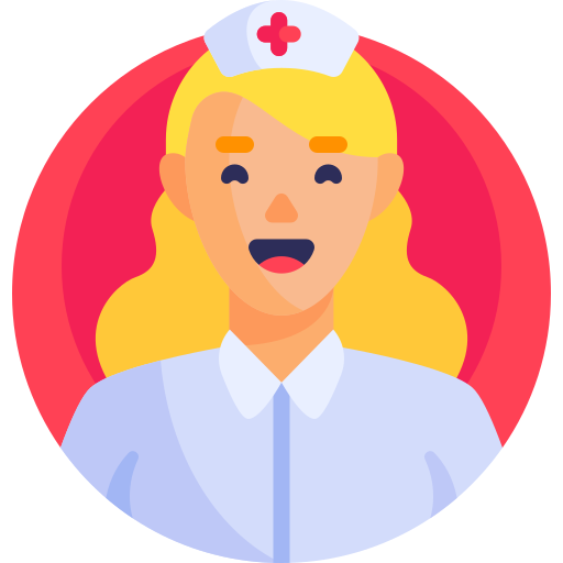 enfermero Detailed Flat Circular Flat icono