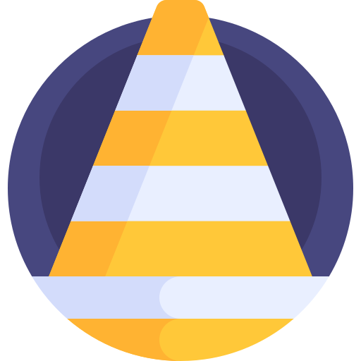 Cone Detailed Flat Circular Flat icon