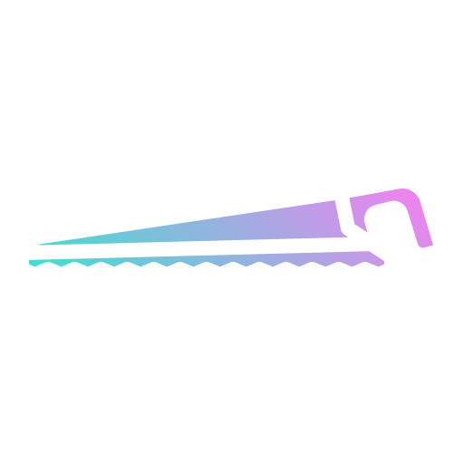 Пила Generic Flat Gradient иконка